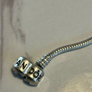 Authentic Pandora 8” Snake Bracelet!